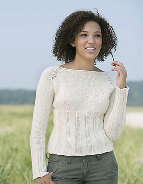 Four Seasons Raglan Rib Pullover