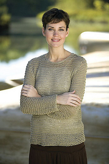 Patina Garter Stitch Pullover