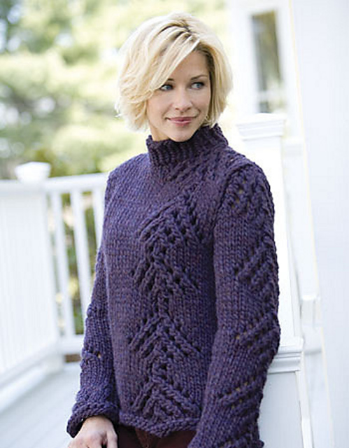 Aspen Fan Lace Pullover
