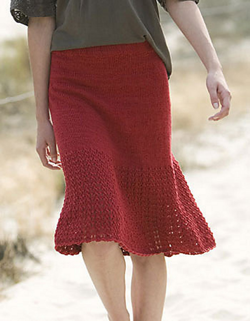 Provence Lace Border Skirt