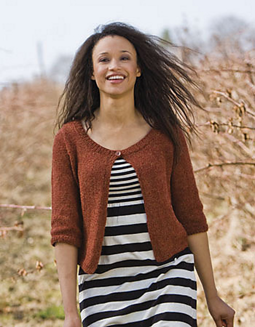 Inca Alpaca Round Yoke Cardigan