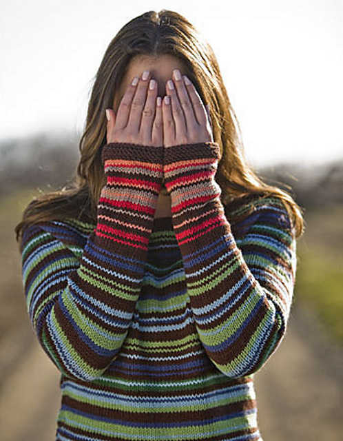 classic one fifty Striped Pullover