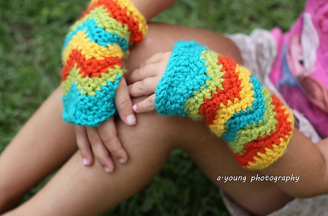 Chevron Gloves