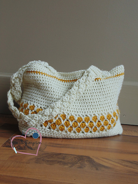 Mosaic Braided Strap Bag