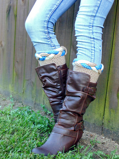 Woven Boot Cuffs