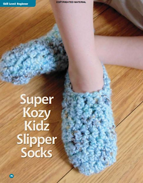 Super Kozy Kidz Slipper Socks