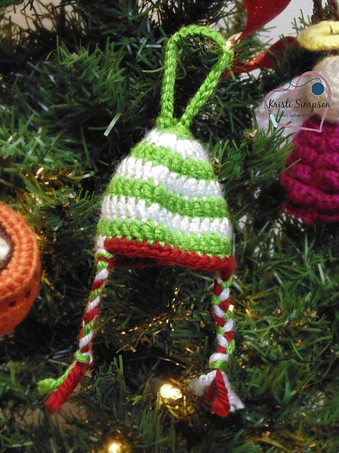 Swirl Hat Ornament