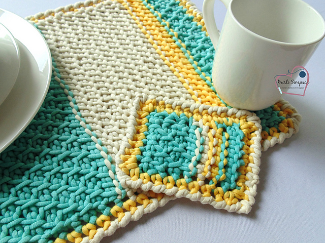 Honeycomb Placemat & Coaster Set