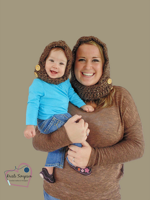 Bulky Hooded Scarf
