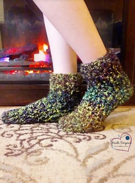 Spanish Olive Slippers