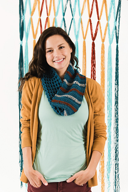 Copper Blues Cowl