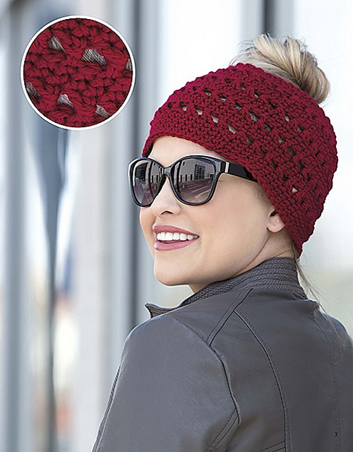 Lacy Bun Hat