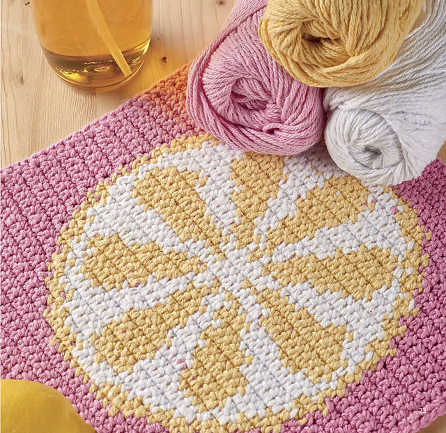 Lemon Dishcloth
