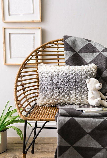 Ombre pillow