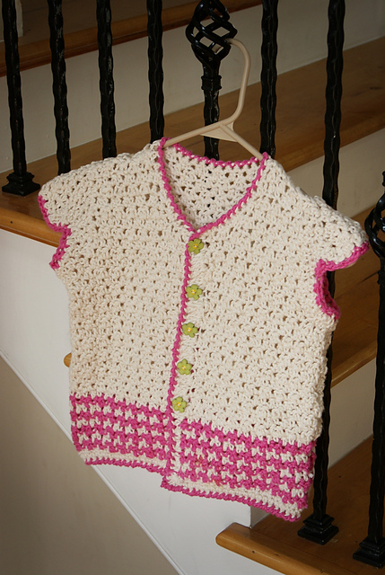 Laura's Cap Sleeve Cardigan