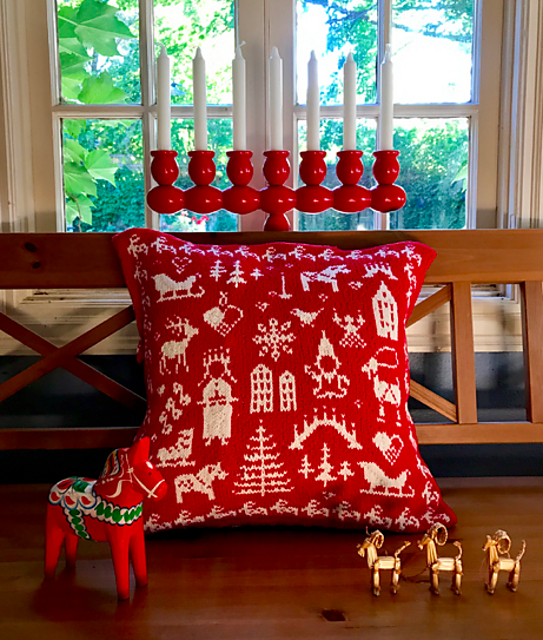 Swedish Christmas Pillow