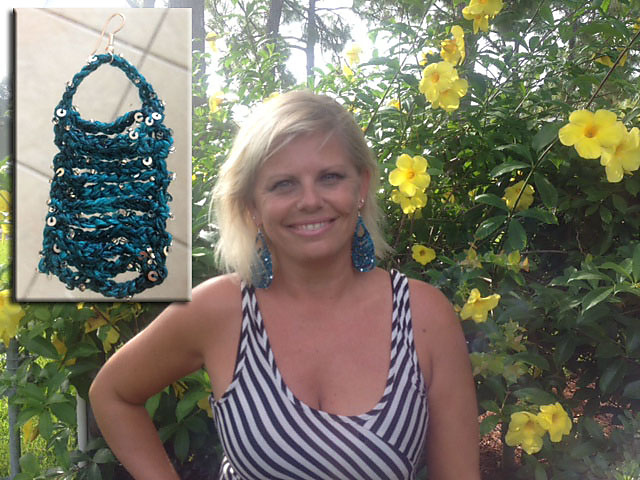 Plumera Crochet Earrings