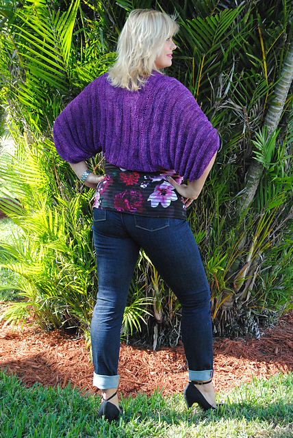 Bonita Amethyst Shrug
