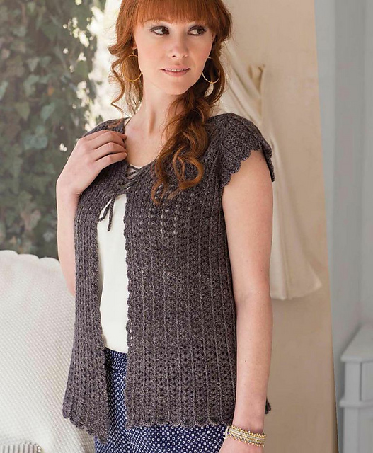 Corset-Tied Cardi