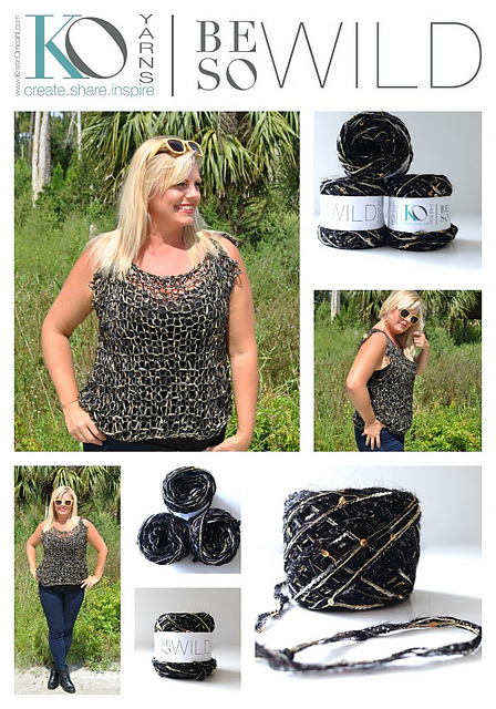 Be So Wild Easy Top