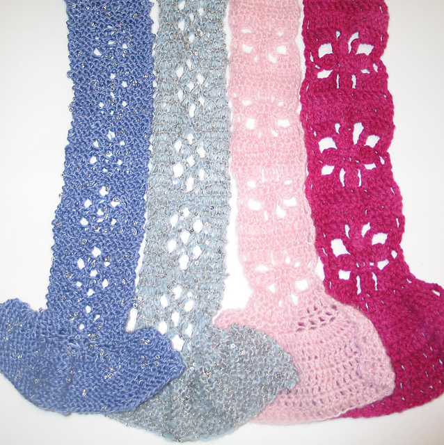 Keona Scarves to Knit or Crochet