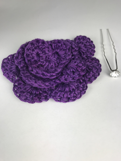 Flower Hair Pin