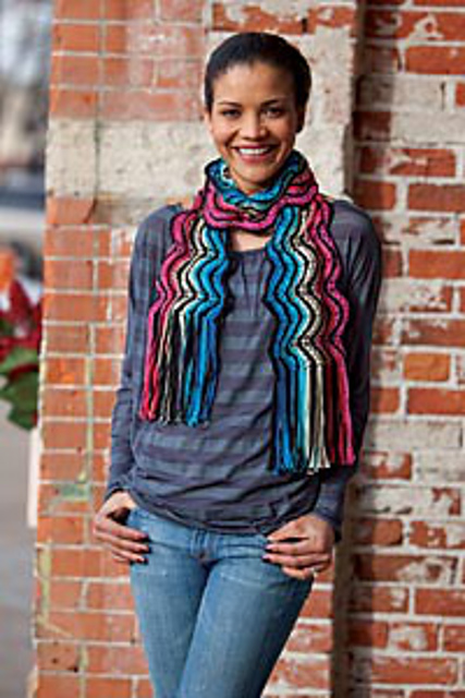 Colorplay Knit Scarf