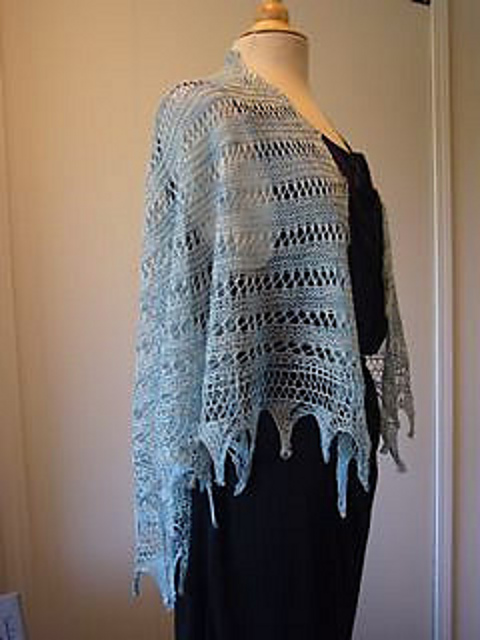 Sea Flower Shawl