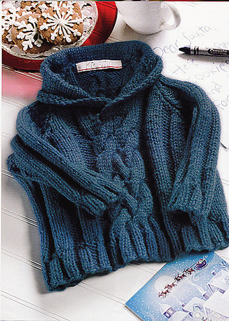 Child's Cabled Pullover