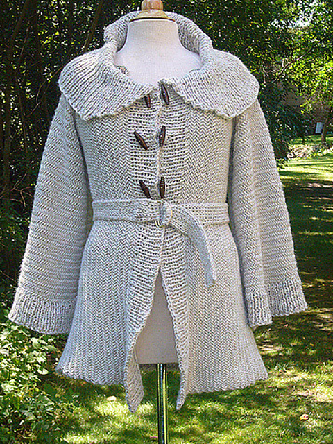 Herringbone Car Coat