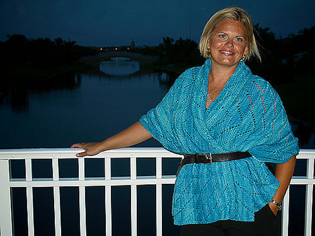 Oceana Reversible Shawl