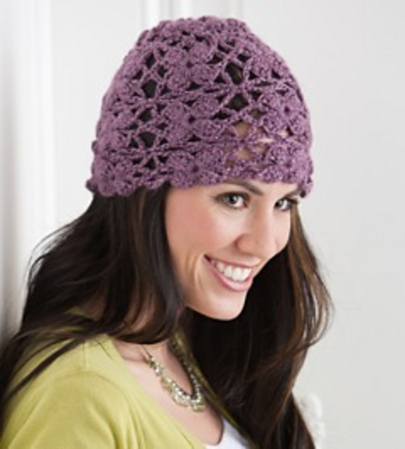 Lace Flower Hat