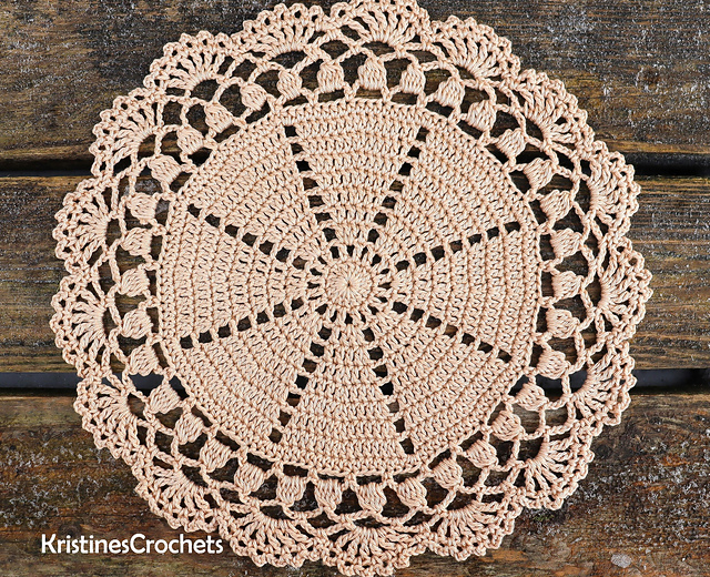 Lace Blossom Doily