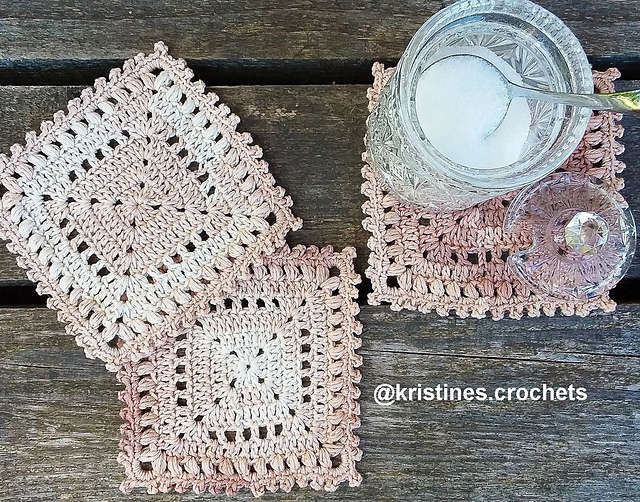 Square Picot Coaster