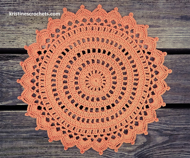 Decorative Doily Placemat