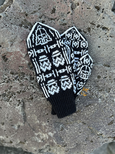 Star Wars mittens for him