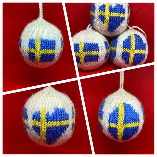 The Swedish Flag Ornament
