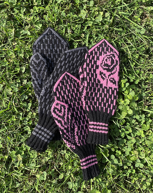 Shadow mittens (vettlingar, votter)