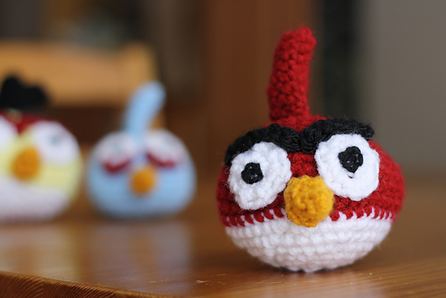 Looks Like Angry Birds Crochet Patterns