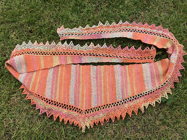 Indian Summer Shawlette