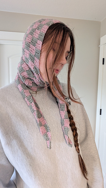 Glitchless Hood Scarf