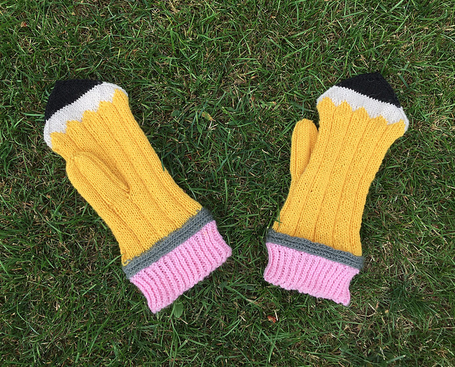 Pencil Mittens