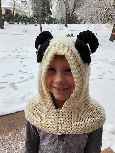 Hooded Panda Hat