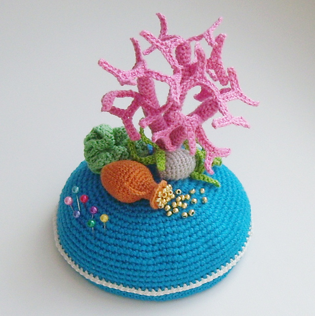 Pin cushion "Sea treasure"