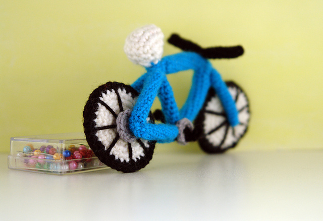 Amigurumi bicycle
