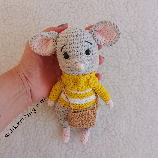 Amigurumi ratón Pérez