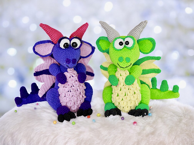 Big fluffy Dragons