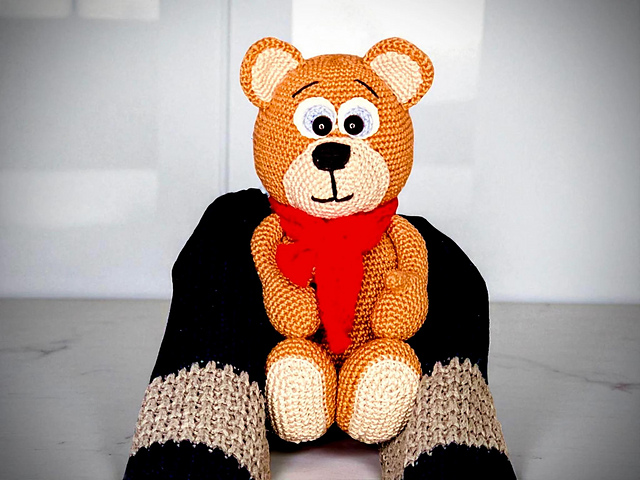 Cuddling Bear