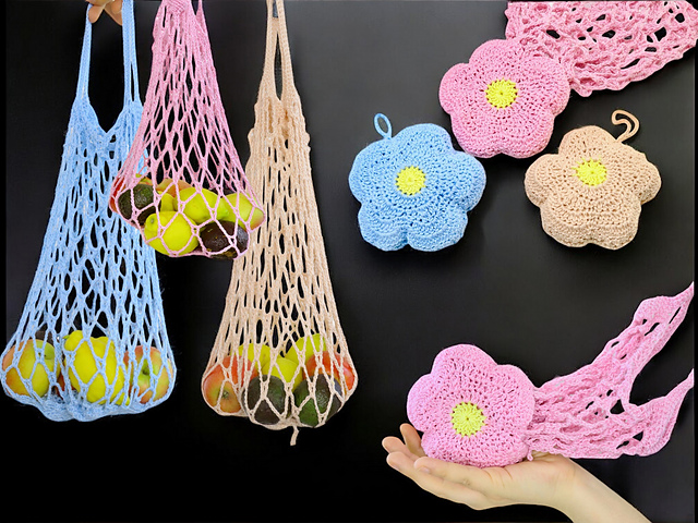 Flower Net with Storage Bag