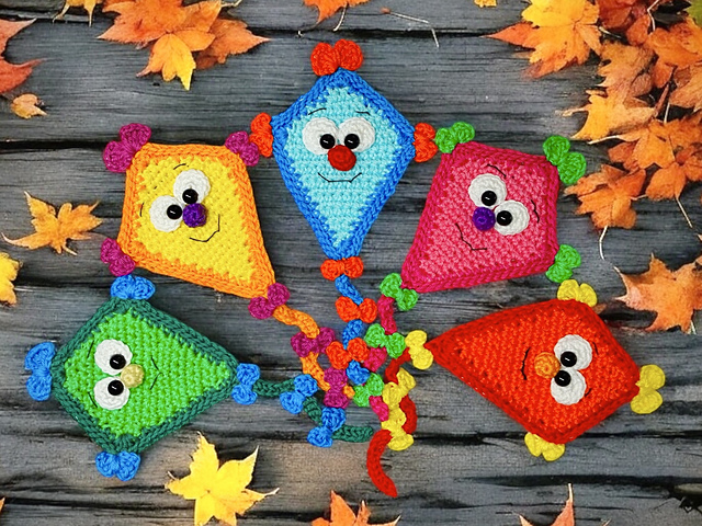 Funny autumn Kite